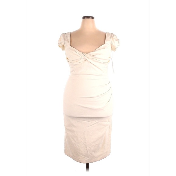 STOP STARING! 50s Billion Dollar Dress in Ivory, Size 22, NWT - Picture 11 of 12
